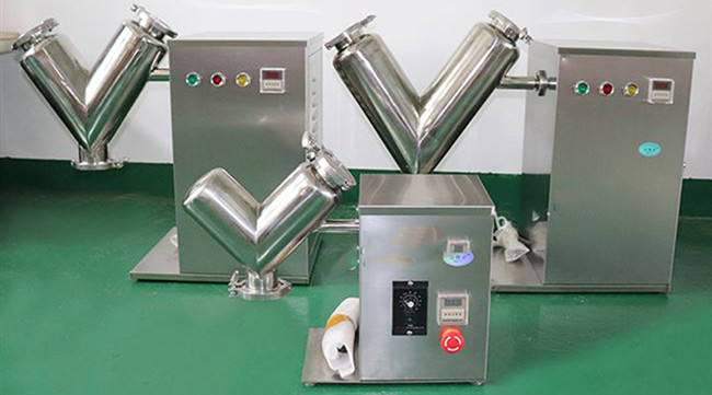 Fully Automatic V Mixing Machine Industrial V Mixer For High Viscosity Materials