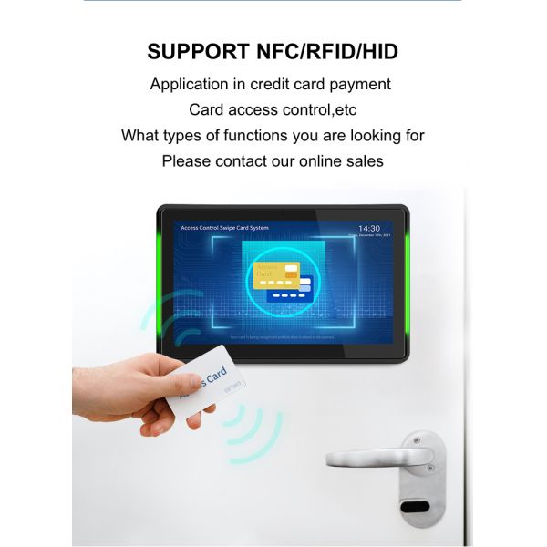 10.1 Inch POE Android Meeting Room Tablet RK3288 2GB RAM