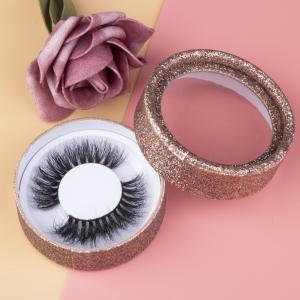 China 3D 25mm Mink Natural False Eyelashes wholesale