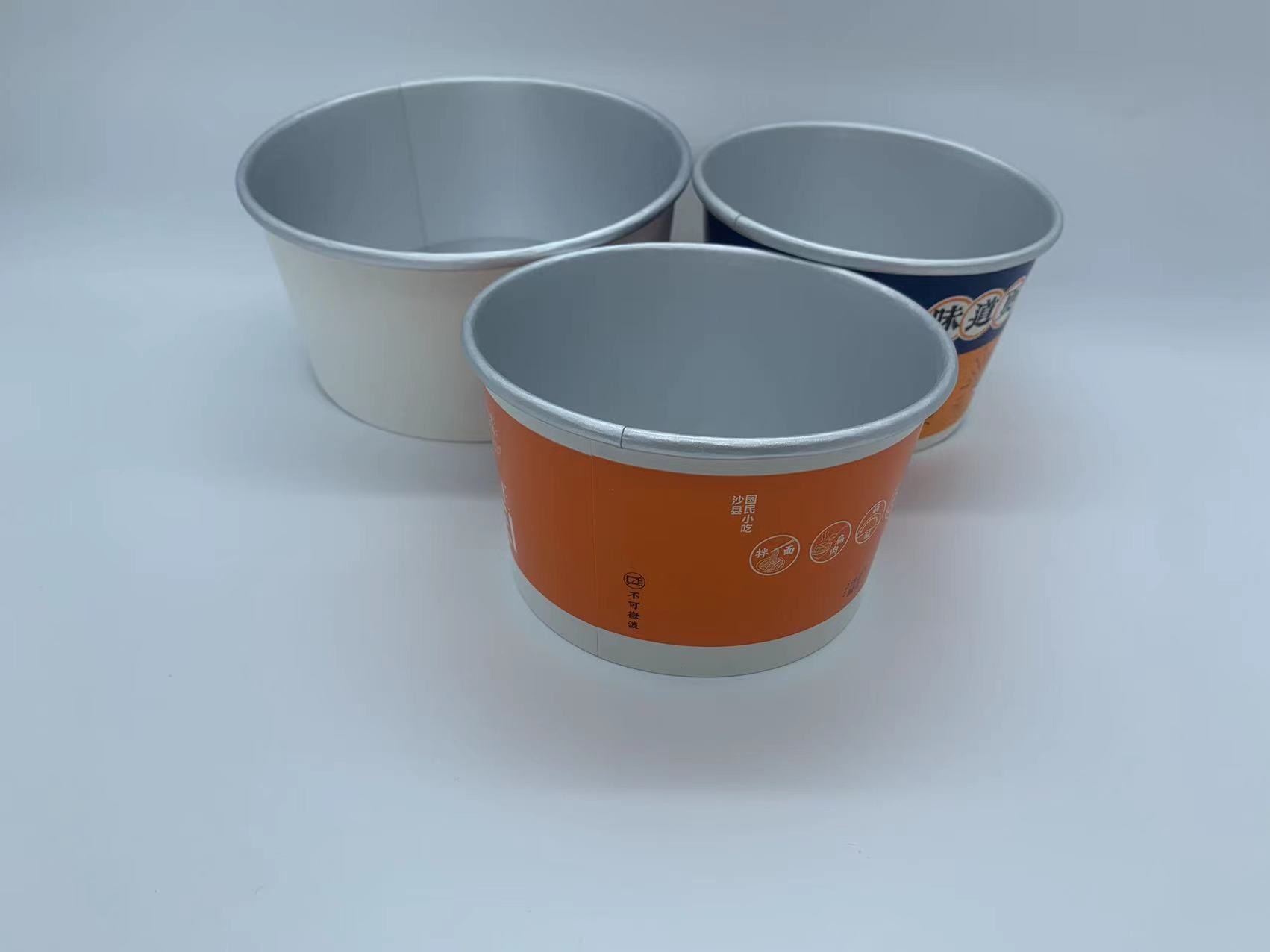 Aluminium Foil Paper Bowl 1000ML For Hot Food Packing Take Away