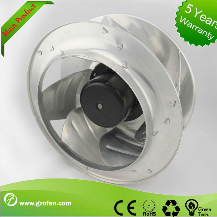 230v EC Centrifugal Ventilation Fans Air Cleaning Facility With Air Purge 250w