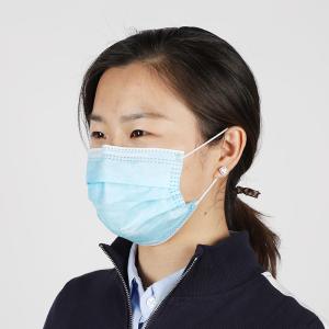 China 3 Ply Disposable Medical Mask Size 17.5 * 9.5cm For Personal Protection wholesale