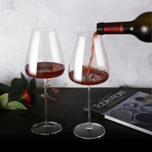 China High Quality Custom Wine Glass Clear Lead Free Crystal Goblet Luxury Gift Set wholesale