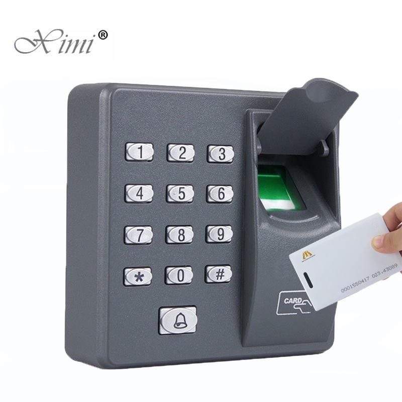 X6 Dustproof Fingerprint Access Control Fingerprint Standalone Access Control System With RFID Card Reader