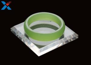 China Custom Shape Acrylic Display Stands / Clear Plexiglass Jewelry Display wholesale