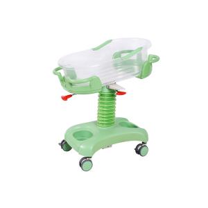 Luxurious Hospital Baby Cot , Hospital Baby Bassinet ABS Height Adjustable