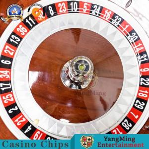 China Domestic Solid Wood Wheel 80cm Wheel Poker Table Game Table Manual Turntable wholesale