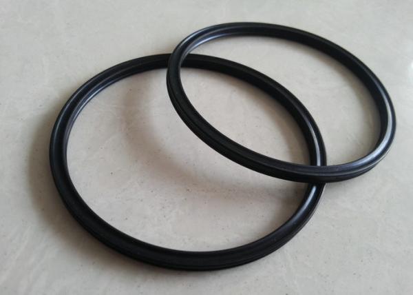 Professional Sealing Custom Silicone Rings , Round Platinum Cured Silicone