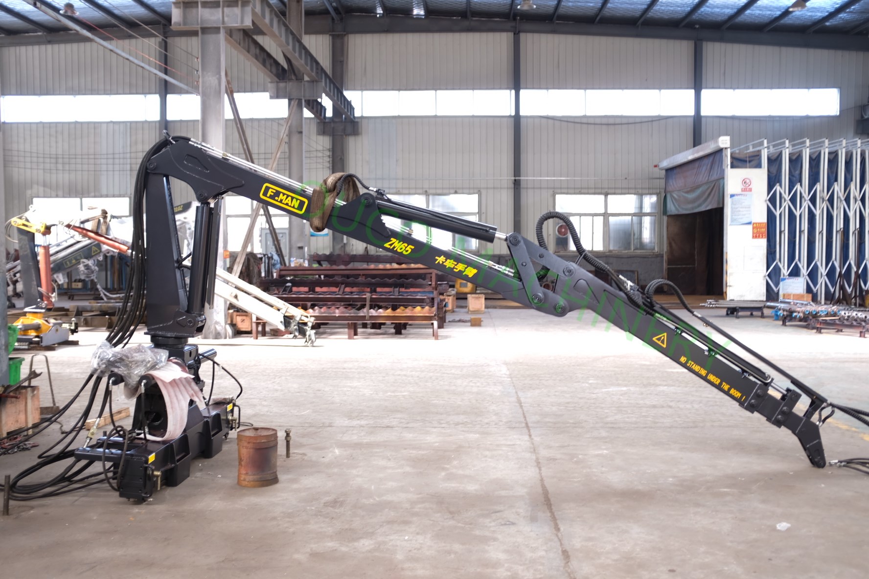 8M Knuckle Telescopic 0.6t Mobile Hydraulic Cranes