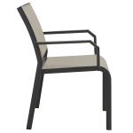 Aluminum Tube Contemporary Table Chairs