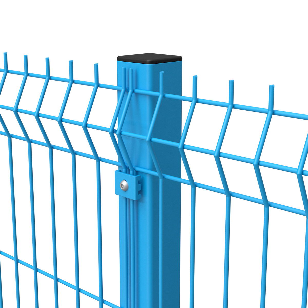 Home Outdoor V Mesh Security Fencing Decorative 3D Curved Welded Wire Mesh Garden
