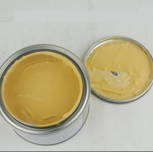 China Fast Drying Polyester Body Filler , Unsaturated Resin Yellow Paste Car Body Filler wholesale