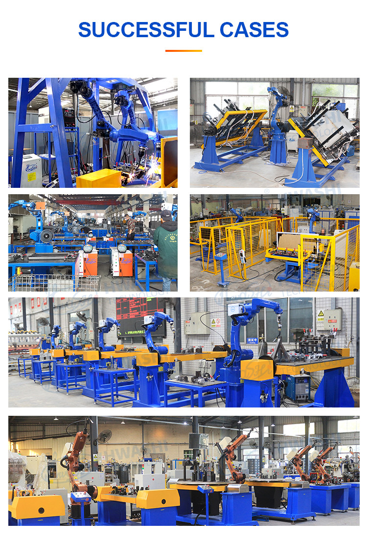 Stainless Steel Scaffolding Frame Welding Station 6 Axis Robot Welding Machine MIG Welding Robot Arm