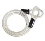 Outdoor Bicycle Padlock With Key Theft Proof Compact Steel