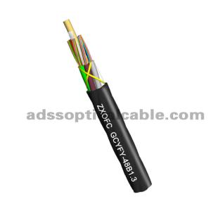 China GCYFY 96 Core Gel Free Cable , Air Blown Single Mode Fiber Optic Cable wholesale
