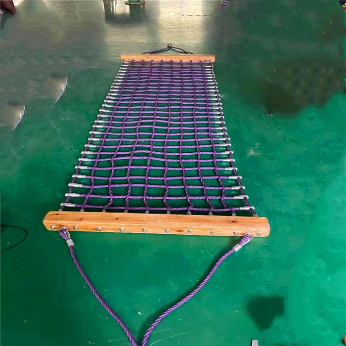 Rope Hanging Adult Hammock Swings Handmade Polyester Customized