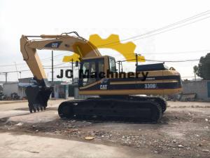 China Heavy Duty 30T Used CAT Excavators 330BL With Breaker Line 4.6km/H Travel Speed wholesale