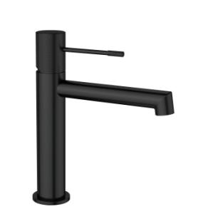 China Cold Water Basin Mixer Faucet Matt Black Mixer Tap Bathroom wholesale