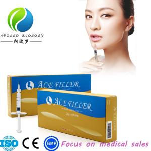 China Good price high effect Our brand ACEFILLER dermal filler 1ml 2ml for lip and anti-wrinkle wholesale