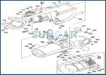 LZ00447 Bucket Cylinder Seal Kit fits CNH CX210LR CX210N CX240