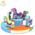 Hansel soft outdoor playground equipment for kid indoor games animal carousel