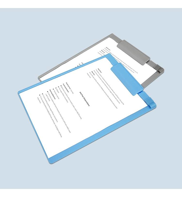 UCI Magnetic Plastic Clipboard With Pen Holder A4 Writable MCB1912-P