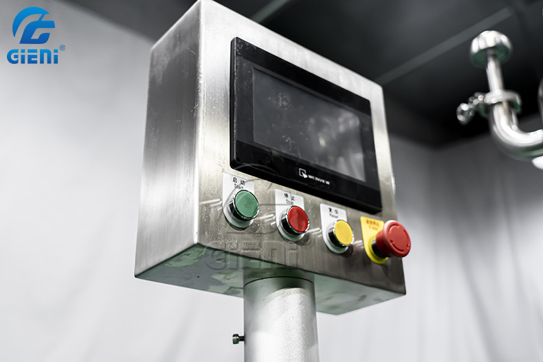 Piston Filler Tank Lifting Cosmetic Powder Press Machine