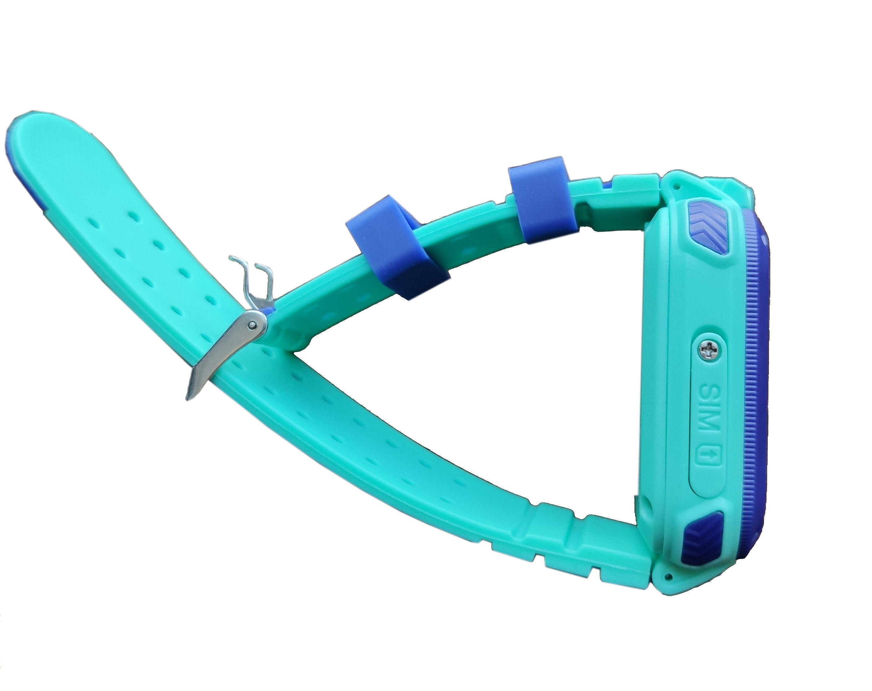 Watch Personal GPS Tracker Plastic Shell Long Battery Life For Kids Students