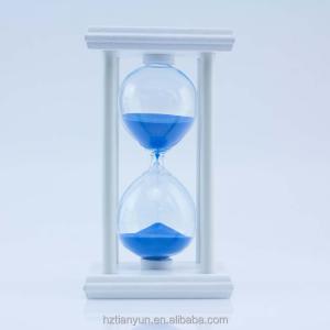 China Traditional Wooden Hourglass Sand Clock 30 Minutes Size Customized wholesale