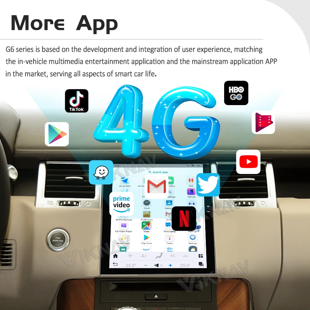 Android 11 Car Radio For Land Rover Range Sport L320 2009-2013 Carplay Head Unit GPS Navigation Stereo Receiver