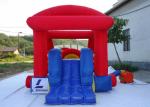 Cheap Fabric 6.5m Inflatable Truck Commercial Bounce Houses For Family Use
