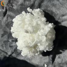 Round Hollow Conjugated Fiber White Virgin Polypropylene Fiber Recyclable