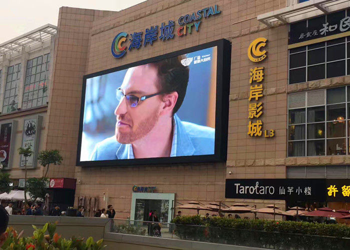 IP65 Protection P4 Led Column Display Screen 320*160mm With Rear Service