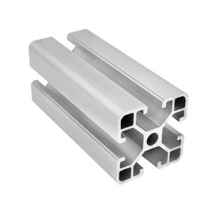 China 90X90 100X100 Anodizing Silver Aluminum Assembly Line Extrusions wholesale