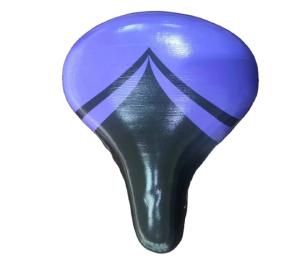 China Durable Carbon Fiber Bicycle Saddle Road Bike Seat 20CM*14CM wholesale