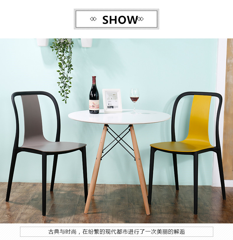 Practical Kids Plastic Chairs , Childrens Plastic Dining Room Chairs
