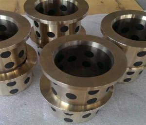 China Plugged Carbon Graphite Bushings Self Lubricating Long Life High Speed wholesale