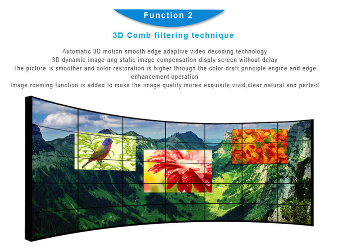 JCVISION LCD Video Wall Display 43inch LCD HD Seamless Video Wall