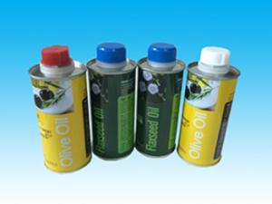 China 350ml Olive Oil Metal Container Food Grade Empty Tin Box wholesale