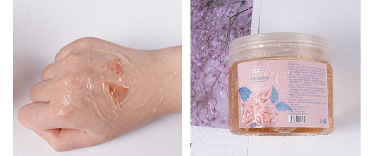 300g Rose Petal Facial Clay Mask Whitening Moisturizing Jelly