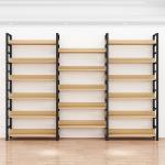 LH Iron And Wood Shelves