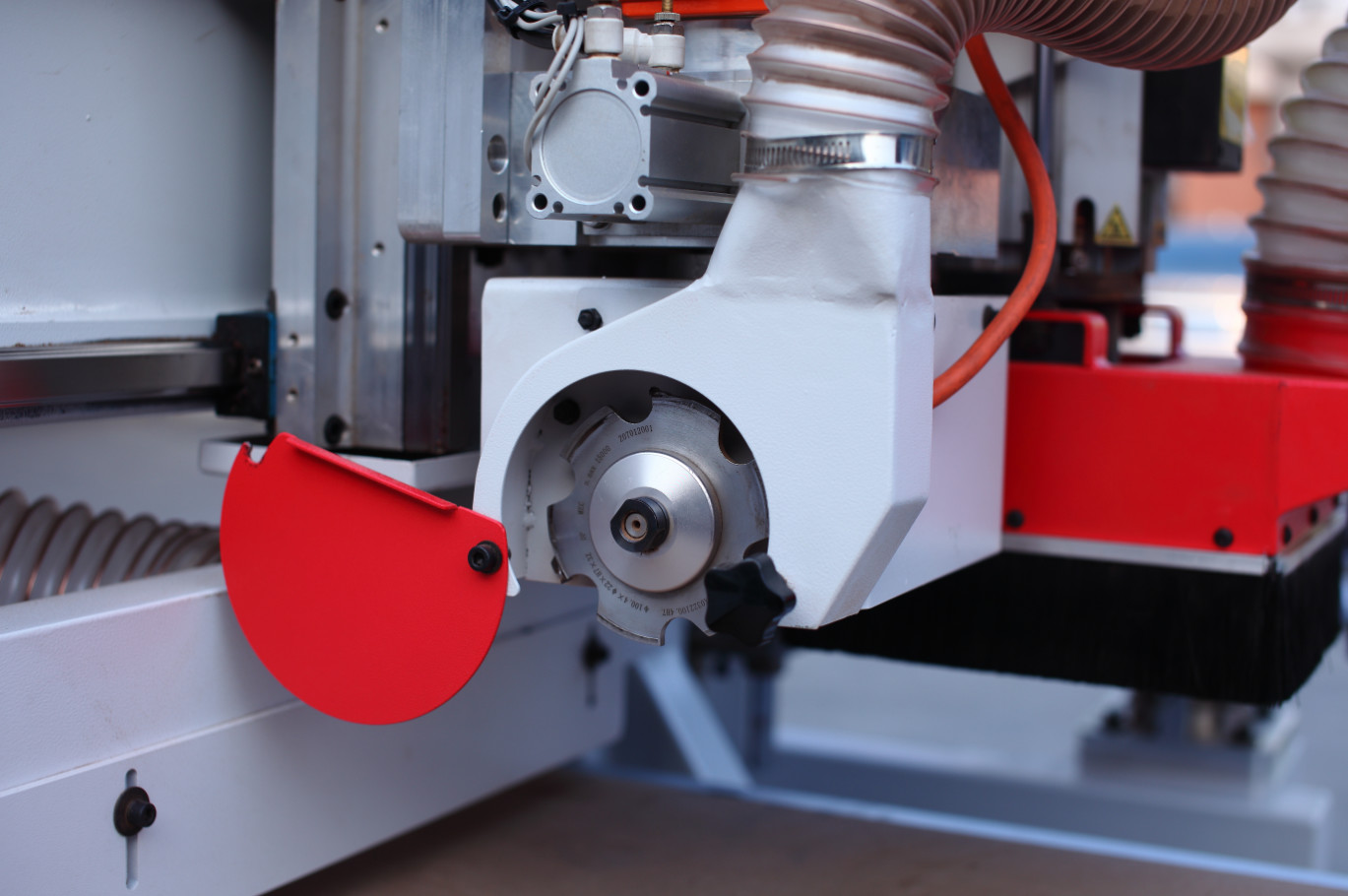 Vertical Cnc Panel Router Machine With Carousel Tool Magazine Lamello 25m Min