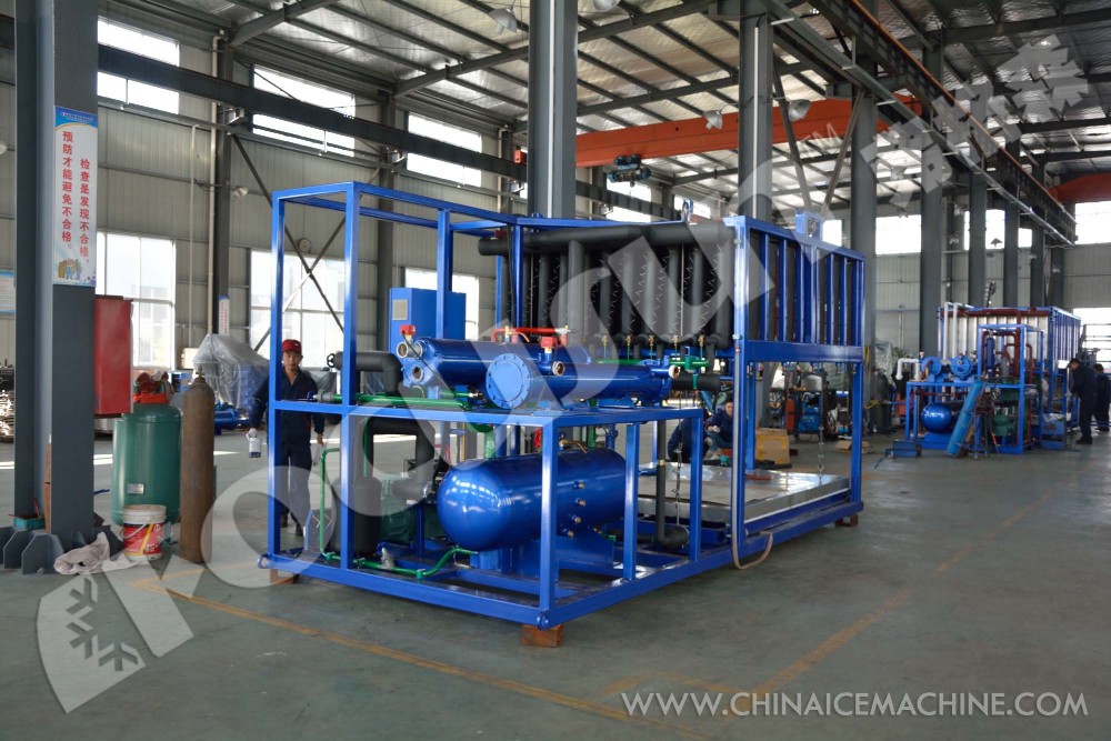 Refrigeration Block Ice Machine With Video Outgoing-Inspection In Market