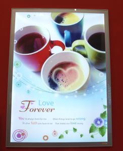 China Magnetic Backllit ODM 30mm Advertising Aluminum LED Slim Light Box wholesale
