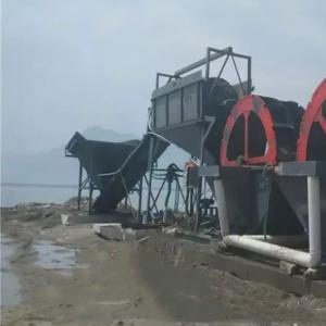 China Sludge Dewatering 15t/H Sand Washing Machine For Industries wholesale