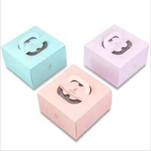 China Recycled Paper Birthday Cake Box , Cake Packaging Box 25X25X0.4 Cm wholesale