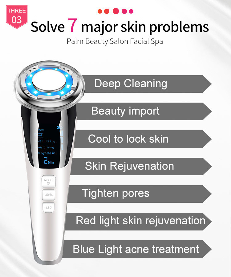 RF Handheld Beauty Tighten Pores EMS Beauty Instrument