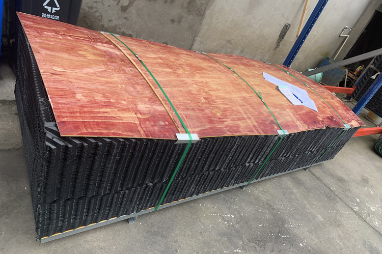 Polyvinyl Chloride Cooling Tower PVC Fills Price Hanging Cross Flow Media Sheet