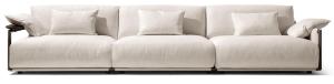 China High Density Comfortable Living Room Furniture Hotel Lobby Furniture Sectional Couch Sunproof wholesale