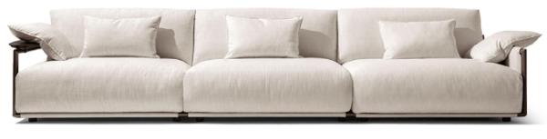 High Density Comfortable Living Room Furniture Hotel Lobby Furniture Sectional
